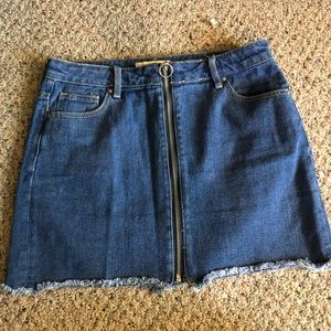 PacSun jean skirt